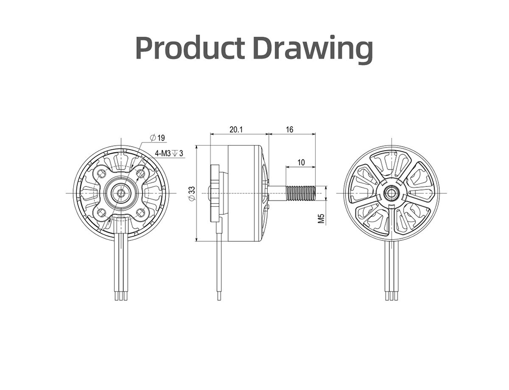 GEPRC-EM2807-2807-1350KV-6S-Brushless-Motor-fuumlr-7-Zoll--und-8-Zoll-Langstrecken-FPV-RC-Renn-Drohn-2003871-8